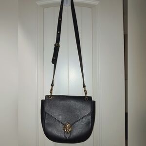 Anne Klein Crossbody With Lion Head Enclosure